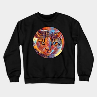 Agile floppy cat Crewneck Sweatshirt